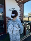 うなじスッキリアップヘア！和装 着物 浴衣 祭り