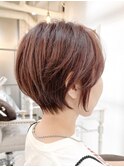 ショート/ショートボブ/丸みショートボブ/丸みショート/大宮