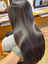 サニー美容室 ツヤ髪ストレート