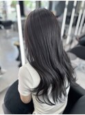 ブリーチなしダブルカラー☆アッシュブラック☆20代30代40代