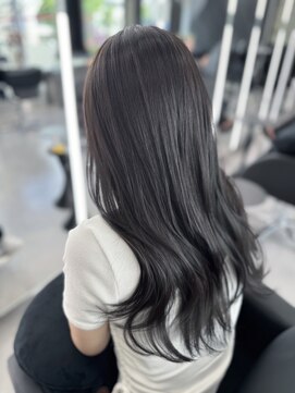 アルドーレフィエロ シンサイバシ(Ardore fiero shinsaibashi) ブリーチなしダブルカラー☆アッシュブラック☆20代30代40代