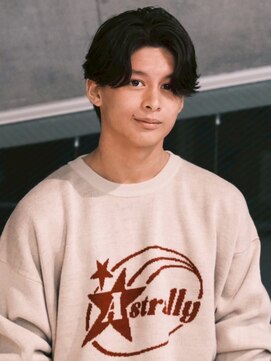 グラント(GRANT) ニュアンスパーマ/センターパート/名古屋/メンズサロン