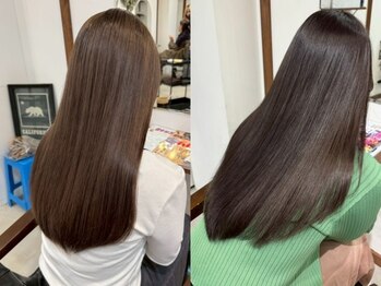 ルイ(ROUIS produced by LUCK 津田沼)の写真/ブリーチで傷んだ髪も補修★4種類のグレードのトリートメントをご用意しております[津田沼/ショートカット]