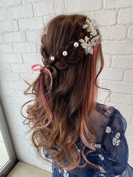 ヘアーサロン ソピアー(Hair salon Sophia) お呼ばれハーフアップ