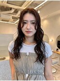 ロングパーマ