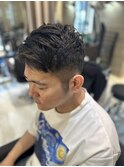 刈り上げショート☆アップバング