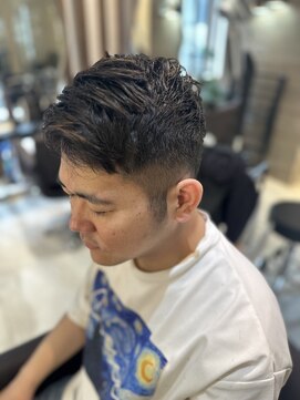 エムテコ(M.techo) 刈り上げショート☆アップバング