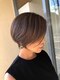サンタフェ 曳馬店(Santa'Fe)の写真/【白髪ぼかしカラー&髪質改善専門】自然なボリュームUPに◎ワントーン明るく魅力を引き出す大人のショート