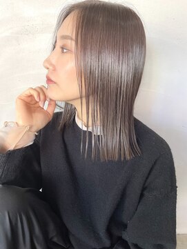 【Hike/大分駅/金池】切りっぱなし/グレージュ/髪質改善
