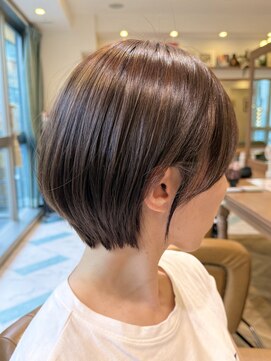 ロンド パルティール 大宮(Lond partir) グランマッシュ/細めハイライト/ショート/白髪ぼかし/前髪/大宮