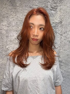 ブロック ジャポン(bloc japon) orange brown / layer cut