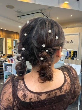 ハピス 英賀保店(Happis) happis_むつみ お呼ばれアレンジ