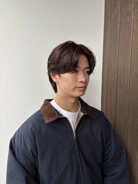 メール(Mer...) ☆シャドウパーマ/韓国マッシュ/刈り上げなし/フェザー/横山飛翔