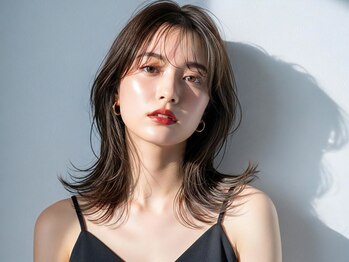 アオ 仙台南(AO)の写真/他にはない〈柔らかさ〉を表現。ニュアンスを加え雰囲気・印象を変える顔周りカット◎