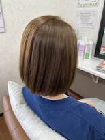 蘭美容室&nbsp;肩ラインボブ