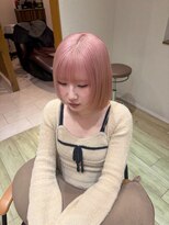 ニクスフリー(nix free)&nbsp;ホワイトピンクペールピンクベージュハイトーンブリーチ髪質改善