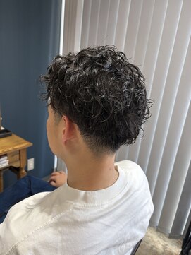 ネイビーヘアデザイン(navy hair design) スペインパーマ