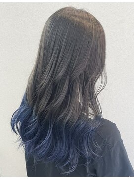 リアヘアー(Li'a hair) ブルーグラデーション