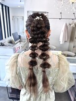 ヘアーブランドジン ヴェール(HAIR BRAND Jin Vert)&nbsp;編み下ろしツイン