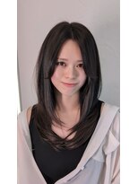 ウィーニード 名古屋(WENEED)&nbsp;【Nao】Korean layer cut ×Natural smoky ash