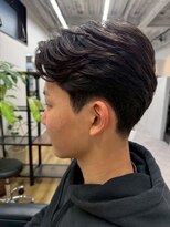 ナム 錦糸町(NAM)&nbsp;MEN’S/リバースセンターパート/ニュアンスパーマ/錦糸町