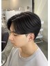 【平日限定】men'sカット+眉毛カット+ヘッドスパ10分