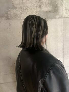 ルク(ruq.) デザインカラーボブ