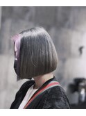 【極上グレージュ＋フェイスフレーミング】