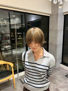 アース 名取店(HAIR&MAKE EARTH) ハッシュショート