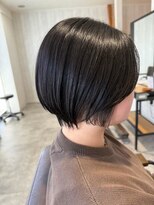ココル 土呂店(CoCoLu)&nbsp;30代40代50代◎白髪染めリタッチカラー丸みショート土呂