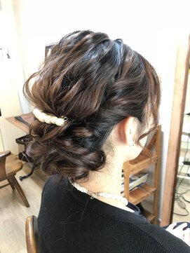ロカット サロン(Roquat Salon) なみふわアップアレンジ【ヘアアレンジ　立川/立川南口/八王子】