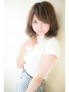 モッズ ヘア 福岡姪浜店(mod's hair) *mod's姪浜*…ミディアム☆フェミニンc