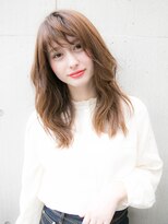 リリアン 青山(relian) ハニーベージュの柔らかロング☆relian青山☆