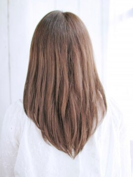 ヘアメイク ナル(hair make nalu) ワンカールのミディアムスタイル