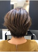 首元すっきりショート