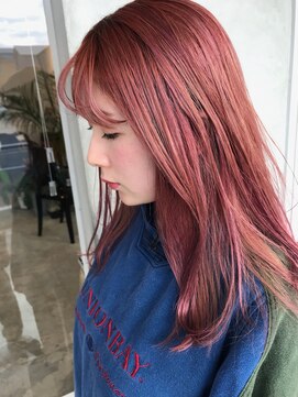 ナイーブヘアデザイン(NAiVE HAIR DESIGN) 【NAiVE hair】ラベンダーピンク