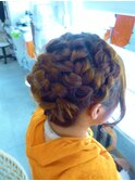 【ご予約TEL：0359469344】ヘアーセット２２００円