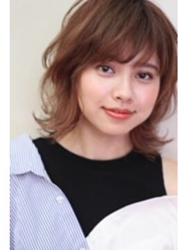 シャレンドビトワ(Sharend Bitowa) 20代30代☆ナチュラルカラー×ふんわり外ハネ柔らかボブ