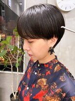 テトヘアー(teto hair)&nbsp;マッシュ ショートボブ スリーク マニッシュ クール ストレート