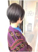 【Quartett】大人可愛いオリーブグレージュ 丸みショート