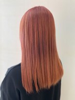ヘアポジション 大曲飯田店(HAIR Position)&nbsp;ブリーチオンカラー　ピンクベージュ