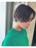 ハイライトたっぷりハンサムショート