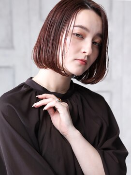 クラッチ トリートメント アンド ヘッドスパ 江坂(CLUTCH) 大人可愛い２０代３０代４０代小顔　チェリーブラウン E7