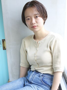 バース(BIRTH) 天神【BIRTH】前髪なしショート×ひし形ハンサムショート 4