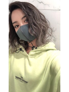 レイドバック(LAID BACK) 【代官山美容室】グレージュ☆