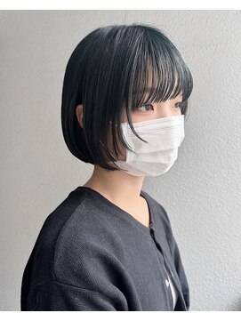 ジーナ バイ アルティナ(Dina by artina) タンバルモリ_フルバング_ワイドバング_ダークグレージュ