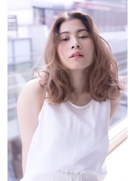 エアー 横浜(AIR) 【湯田】シルキーベージュで透明感ヘア