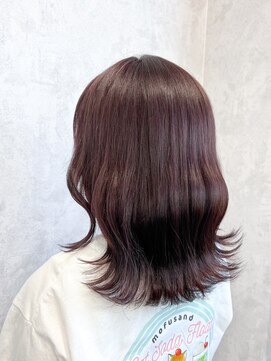 デミヘアー(Demi hair) チョコレートブラウン×波ウェーブ