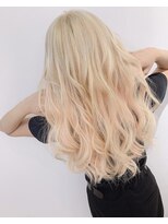 グロウ 恵比寿(grow) 金髪ハイトーンにエクステ