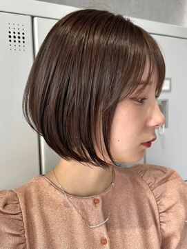 プルーヴ 秋葉原(prove) 30代40代大人女性/前髪ありショートボブ/ショートヘア/髪質改善
